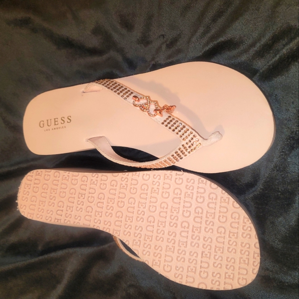 Rhinestone Flip Flops